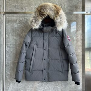 Canada Goose Wyndham Grijs met echt Bond